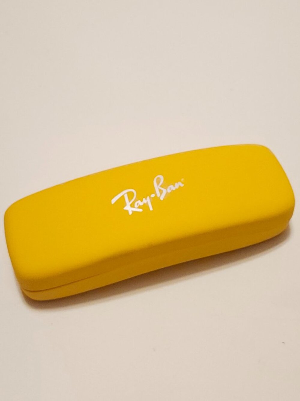 Mustard Ray-Ban Eye Glasses Case Hard Shell Glasses Case